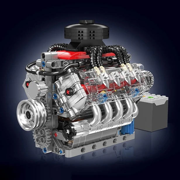 MOULD KING 10171 SILNIK LSX454 V8 ENGINE | 487 EL.
